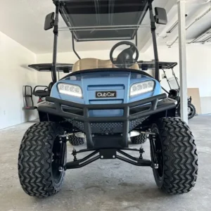 Alternative view of 2024 Club Car lifted onward 4 passenger gas golf carts